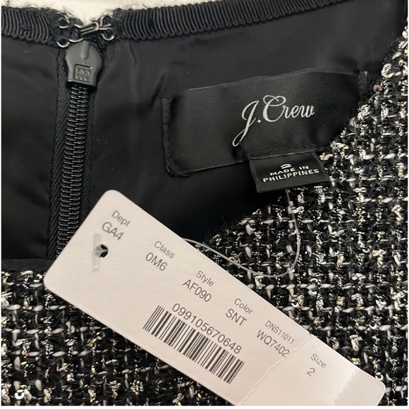 J. Crew Sheath Dress in sparkling Constellation Tweed - Picture 5 of 6